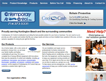 Tablet Screenshot of contemporaryairoc.com